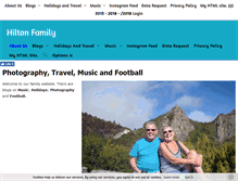 Tablet Screenshot of harryhilton.com